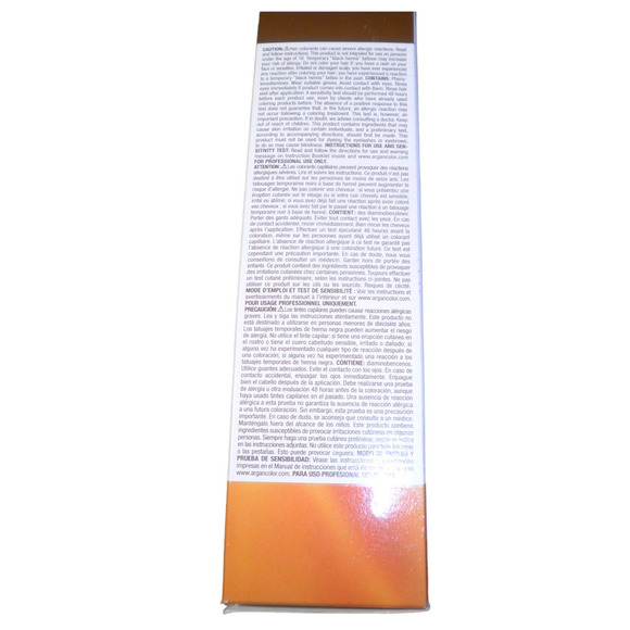 One 'n Only Argan Oil Fast 10 Permanent Hair Color Kit 6CA Caramel Dark Blonde - Picture 4 of 5